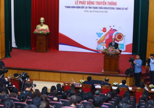 Thứ trưởng Bộ Y tế: Đẩy lùi thừa Cholesterol cho trái tim khỏe mạnh