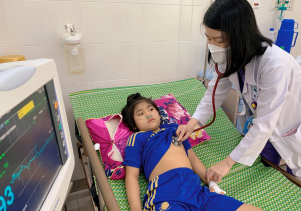 Tăng đột biến bênh hô hấp ở trẻ em