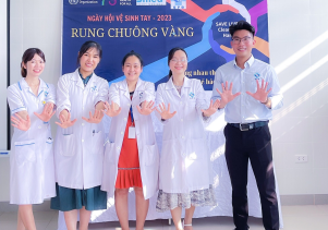 Ngày hội vệ sinh tay năm 2023 “Đoàn kết vì sự an toàn – Hãy rửa tay sạch sẽ”.