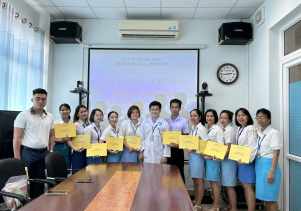 Đào tạo lớp Công tác xã hội trong Bệnh viện năm 2023. 