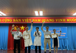 TỔNG KẾT VÀ TRAO GIẢI HỘI THI  “ĐỀ ÁN CẢI TIẾN CHẤT LƯỢNG BỆNH VIỆN NĂM 2023”