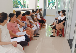 Khám sản, phụ khoa miễn phí cho phụ nữ huyện Trà Bồng.