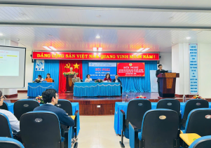 Hội nghị cán bộ công chức, viên chức người lao động 2025; Hội nghị tổng kết công tác Công Đoàn, công tác Đảng 2024.