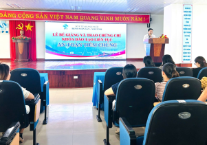 TIẾP TỤC CHIÊU SINH KHÓA HỌC AN TOÀN TIÊM CHỦNG